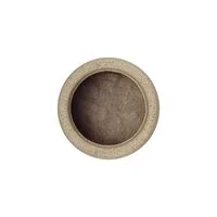 Vaso Tramontina Lótus em Polietileno Granito Areia 8,5 cm