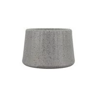 Vaso Tramontina Lótus em Polietileno Granito Pedra 8,5 cm