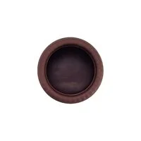 Vaso Tramontina Lótus em Polietileno Terracota 8,5 cm