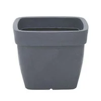 Vaso Tramontina Romano em Polietileno Grafite 45 cm