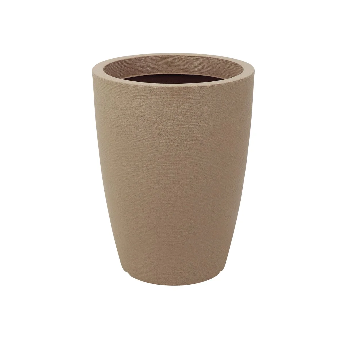 Vaso Tramontina Thai em Polietileno Granito Areia 67 cm