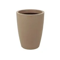 Vaso Tramontina Thai em Polietileno Granito Areia 67 cm
