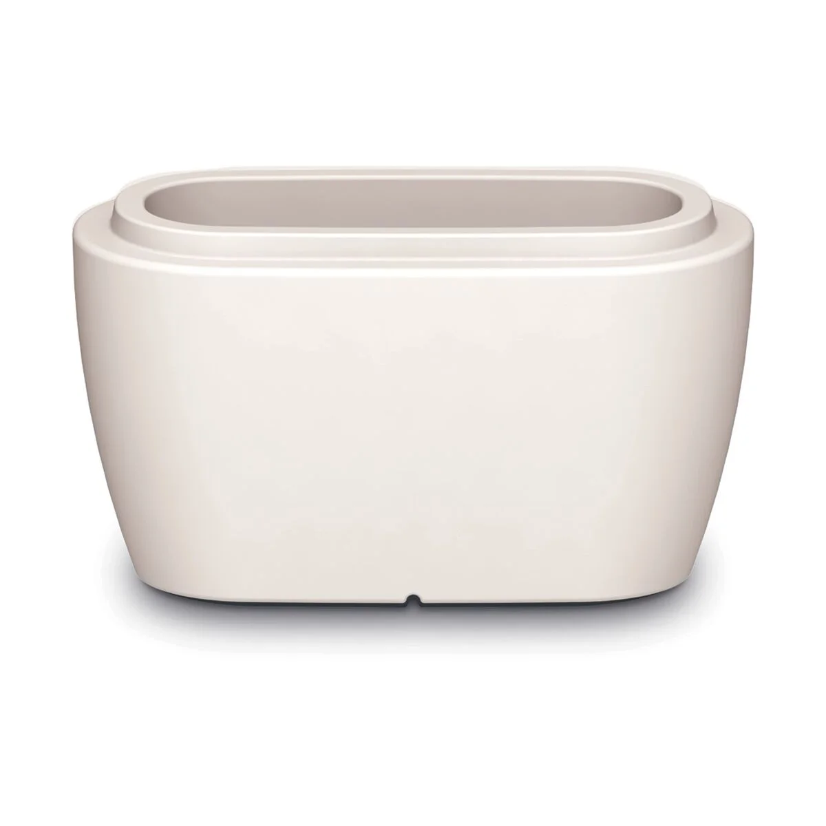 Vaso Tramontina Tina 45 cm em Polietileno Branco