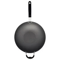 Wok Tramontina Loreto em Alumínio com Revestimento Interno Antiaderente Starflon Max com Cabo Baquelite Vermelha 36 cm 6 L
