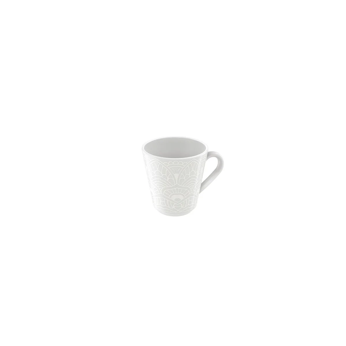 Xícara Café Tramontina Alicia em Porcelana Decorada 70 ml