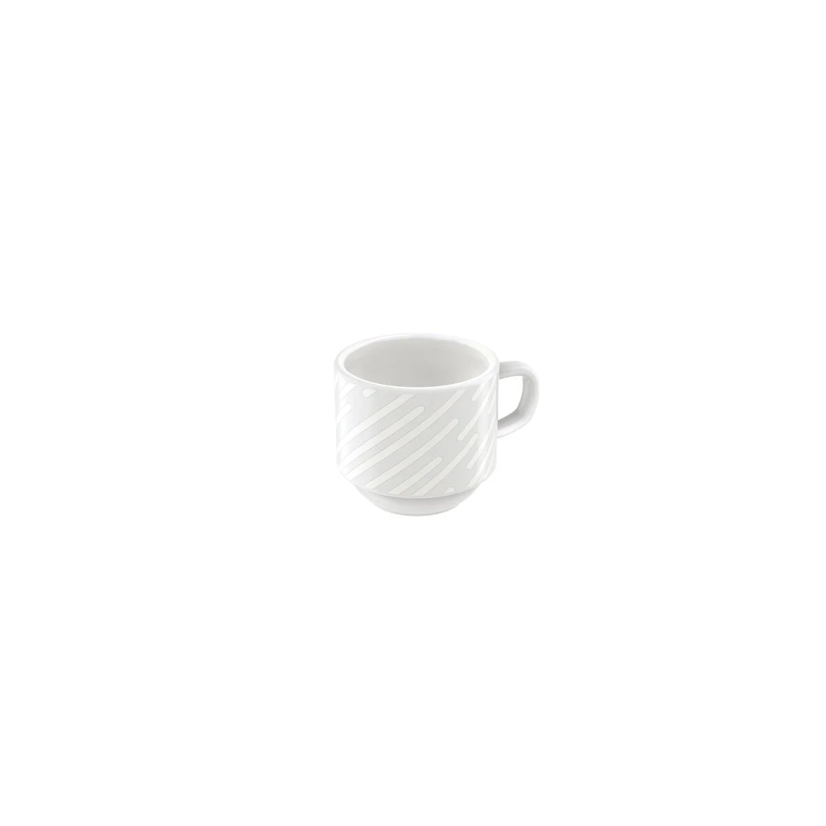 Xícara Café Tramontina Marie em Porcelana Decorada 100 ml
